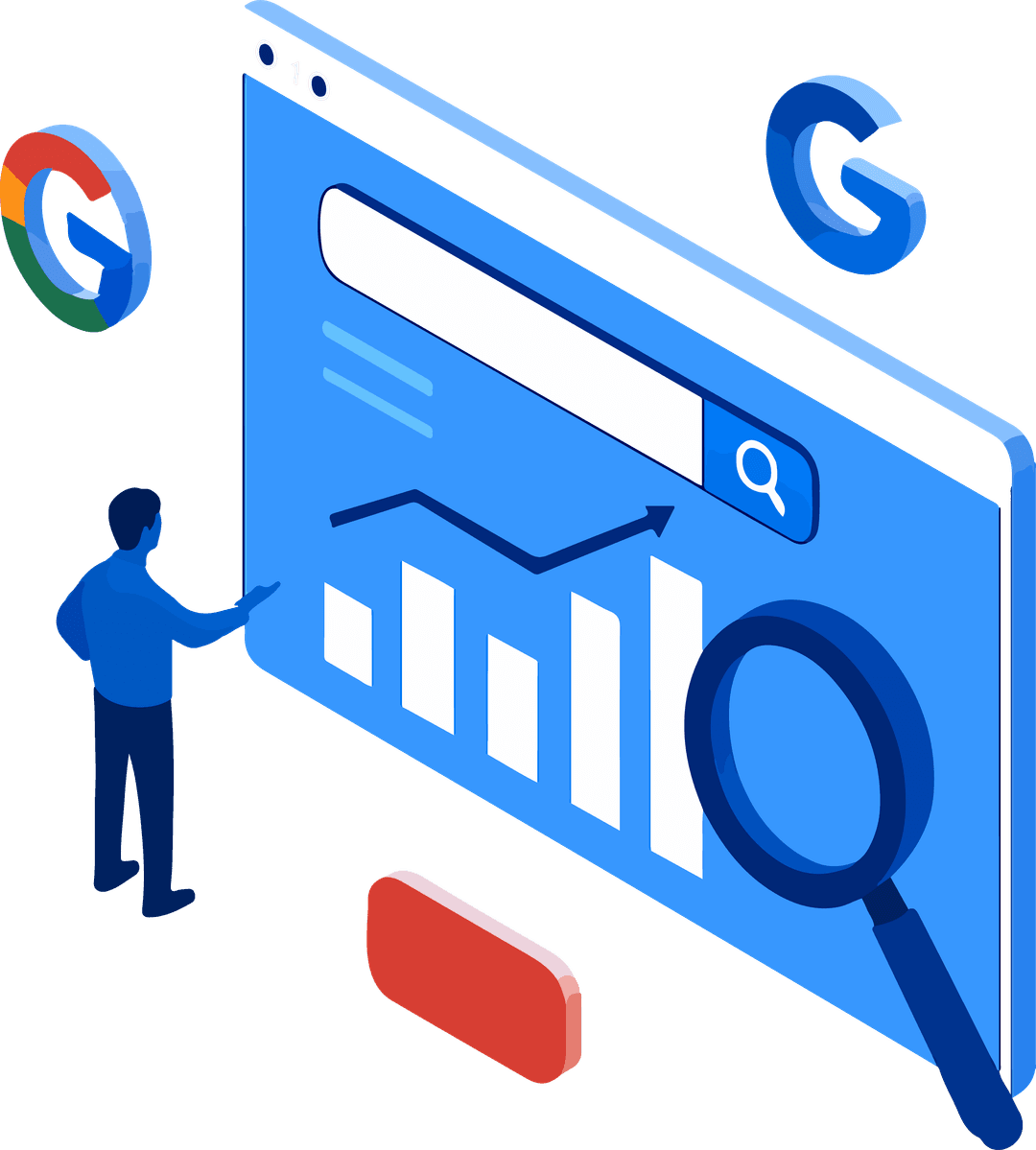 График роста и продвижения в поиске